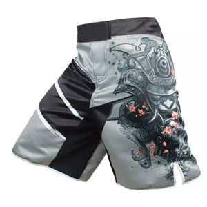 Pantalones Cortos de MMA de Fábrica OEM, Sublimados, Lavados, Elásticos, Ropa de Lucha, Boxeo, Grappling, Entrenamiento, Gimnasio, Ropa Deportiva para Hombre, Duraderos - Product Image 2