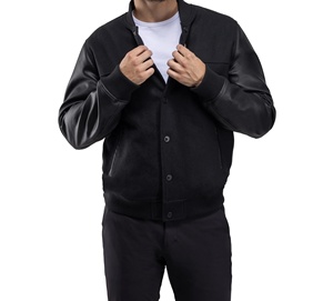 แจ็คเก็ตวาร์ซิตี้คุณภาพพรีเมียม สินค้าขายดี แจ็คเก็ตผู้ชายคุณภาพสูง กันลม กันหนาว สั่งทำได้ ไซส์พลัสสำหรับผู้ชาย - Product Image 3