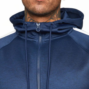 2024 nuevo y elegante chándal de algodón liso a granel para hombres, venta al por mayor, ropa de gimnasio de color personalizado, ropa deportiva, chándal de entrenamiento para hombres - Product Image 5