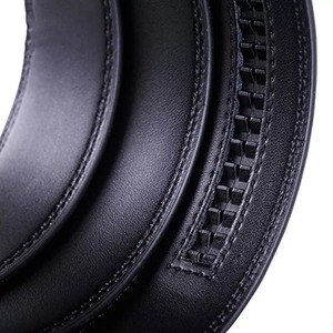Ceinture à boucle automatique en cuir véritable pour hommes, Design de mode de haute qualité - Product Image 5