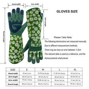 Gants de jardinage en cuir de sécurité pour hommes grande taille OEM, protection contre les mauvaises herbes, le creusement, la plantation, l'élagage, imperméables, antidérapants, tactiles - Product Image 5