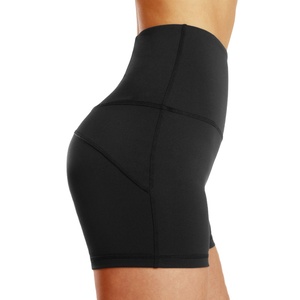 Custom Logo Women Compression <b>Shorts</b> 100% Cotton Solid Lightweight Breathable Elastic Waist Booty Fitness Quick Dry <b>Shorts</b> 2026 - Product Image 5