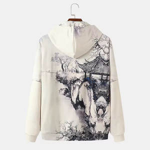 High Quality Unisex Hoodies Custom Printed Men's Sweatshirt with Logo Plain <b>Thermal</b> for Winter for Men and <b>Women</b> - Product Image 2