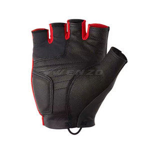 Factory Made Wholesale Training Wear Cycling Gloves Leather Half Finger Breathable Lightweight Best Quality Cheap Price - Product Image 3