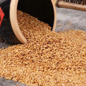 Chất lượng cao hữu cơ toàn bộ Hạt Lanh trong màu vàng phong phú trong Omega-3 nhà máy giá bán sỉ số lượng lớn số lượng thực phẩm lành mạnh - Product Image 5