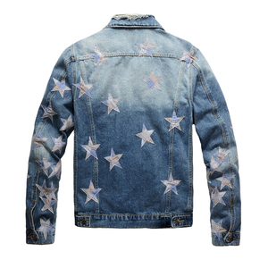 Custom Design <b>Jacket</b> <b>for</b> <b>Men</b> OEM Casual <b>Denim</b> <b>Jacket</b> Streetwear Wholesale High Quality Fashion <b>Jacket</b> <b>for</b> <b>Men</b> - Product Image 2
