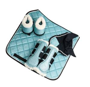 Ensemble d'équipement d'équitation avec bottes de protection de la selle et bonnet d'oreille de qualité supérieure par TARIQ MFG CO - Product Image 2