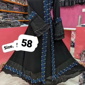 Abayas bordadas a mano modestas elegantes tradicionales para mujeres ropa y accesorios musulmanes - Product Image 1