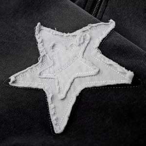 Sudaderas con Capucha Personalizadas con Cierre y Estampado Digital para Invierno, 100% Algodón, Gruesas y Pesadas de 550 g/m², Sudadera con Capucha Extra Grande, Servicio OEM - Product Image 4