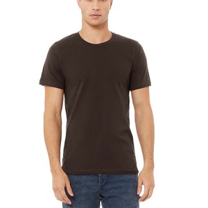 เสื้อยืดผ้าแคนวาสสำหรับทุกเพศเสื้อยืดพิมพ์โลโก้ได้ตามต้องการ - Product Image 4