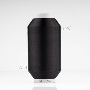 Adlon 75D Negro Calidad de exportación Ms-Type Poliéster Hilo metálico Anti-bacterias Anti-Pilling Hilo de tejer de alta tenacidad - Product Image 2