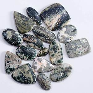 Jaspe de océano Natural de calidad superior, cabujón de piedras preciosas sueltas, forma de mezcla de piedras preciosas sueltas, jaspe, piedras preciosas sueltas para la fabricación de joyas - Product Image 5