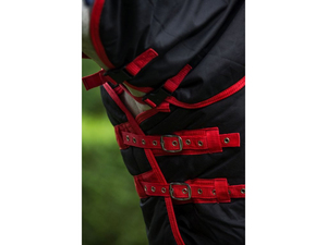 600D Polyester Ripstop Horse Exercise Sheet Wasserdichte Horse Quarter Sheet Horse Stable Teppiche Decke - Product Image 3