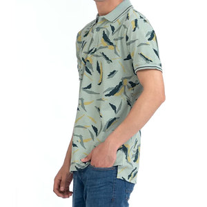 Vente en gros personnalisé haute qualité uni 100% coton peigné tissu piqué 220 Gsm meilleure qualité décontracté hommes polos - Product Image 3