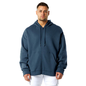 Premium Luxury Washed 500gsm Cotton Winter Fleece Eco-Friendly Oversized <b>Pullover</b> Hoodie <b>for</b> <b>Men</b> with Custom Logo - Product Image 6