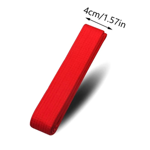 Cinturón personalizado de Taekwondo de alta calidad, textura de tejido de perlas, cinturón de algodón Taekwondo 100%, cinturón de kiminos de la mejor calidad - Product Image 2