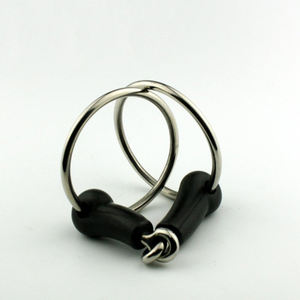 Caballo ecuestre Tom Thumb Cómodo Snaffle Bit Acero inoxidable Caballo Cobre Boca Bits Inglés Western Bit - Product Image 1