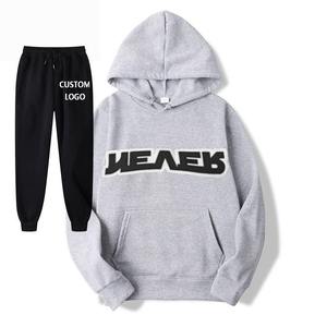 Chándal personalizado de alta calidad de algodón de gran tamaño esencial chándal pesado en blanco chándales 500gsm chándales unisex - Product Image 6