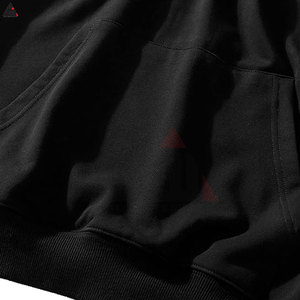 Sweat-shirts à capuche unisexes personnalisés avec logo, 100% coton, molleton uni, broderie et impression, haute qualité, hiver 2025 - Product Image 3