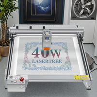 LASER TREE K1 PRO 40W puissance optique 4040 CNC Machine de gravure laser graveur laser pour cuir bois imprimante 3d conceptions de bricolage