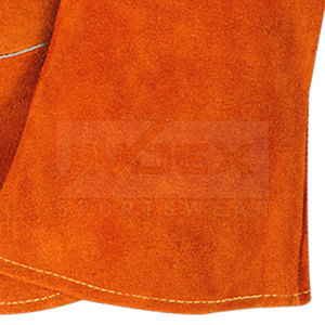 Nueva protección de manos Venta al por mayor Guantes de soldadura de cuero Venta caliente Guantes de soldadura de cuero para la venta - Product Image 6
