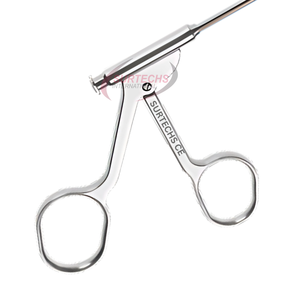 Perforateur circulaire manuel STAMMBERGER |   Design droit |   Coupe de 3,5 mm |   Longueur de travail de 6 pouces |   Instrument chirurgical ORL |   Inoxydable - Product Image 4