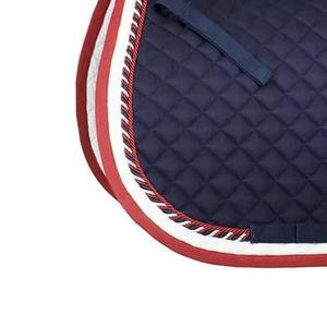 Couleurs personnalisées selle de cheval tissu de coton de haute qualité rembourrage en mousse réglable cheval saut tapis de selle - Product Image 5