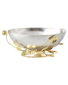 Bol décoratif en métal doré avec nouveau conçu pour les intérieurs de maison de luxe et un accent décoratif - Product Image 6