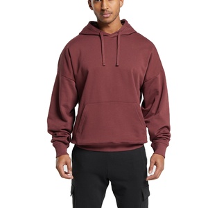 Vêtements pour hommes Basic Top Loose Fit Couple Plus Size Pull à capuche imprimé personnalisé Sweats à capuche unisexe - Product Image 1