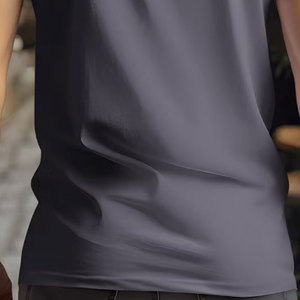 Vêtements et accessoires O Neck Basic T-shirt pour homme 100% coton Impression personnalisée Logo personnalisé T-shirts de qualité Nouveau de haute qualité - Product Image 5