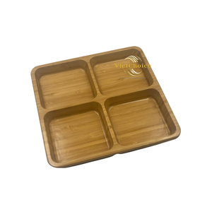 Bandeja de Servir de Bambú Natural, Estilo Rústico, para Mesa de Centro y Cocina - Product Image 3