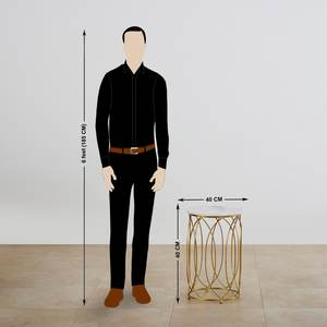 Table basse de luxe, artisanat en métal, table en métal plaqué or, décoration moderne pour la maison, plateau en marbre, table élégante, directement de l'usine - Product Image 4