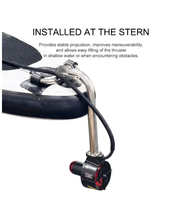 Support de montage en acier inoxydable pour moteur de propulseur sous-marin U92 Pro, barre métallique inclinable pour hélice