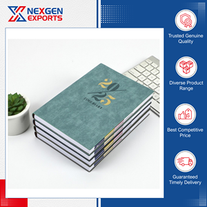 Diario de Tapa Blanda de Cuero PU de Calidad Garantizada, Disponible en Grandes Cantidades, Fabricante y Exportador Indio de Confianza, Nexgen Exports - Product Image 3