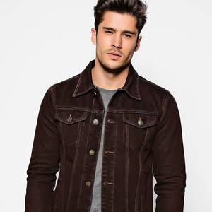 Chaqueta de Invierno para Hombre de Diseño Premium, Tela de Lona, Logotipo Frontal, Transpirable, Secado Rápido, Ecológica - Product Image 1