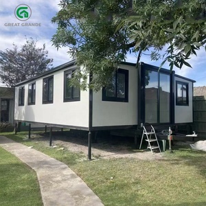 Casa Contenedor Modular Expandible de 40 pies con Patas de Soporte Ajustables, Casa Portátil para Airbnb, Casas de Campo y Casas de Vacaciones - Product Image 1