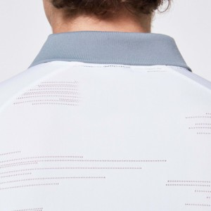 เสื้อยืดผ้าโพลีเอสเตอร์สำหรับผู้ชายเสื้อแนวสตรีท100% เสื้อฟิตเนสทรงหลวมเสื้อ100% สำหรับผู้ชาย - Product Image 2