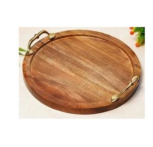 Nouveaux produits plaque de plateau de service rectangulaire multifonction avec poignées assiettes de plateau multi-taille pour la nourriture de thé à la maison - Product Image 1