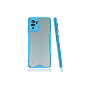 Coque de protection en silicone premium anti-traces de doigts JoieCreatif Parfe Series 14 Plus pour Xiaomi Poco M5S - Bleu - Product Image 1