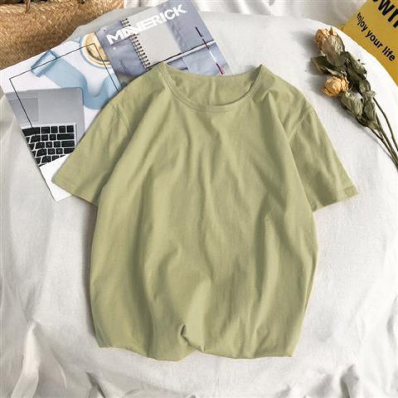 Light green round short