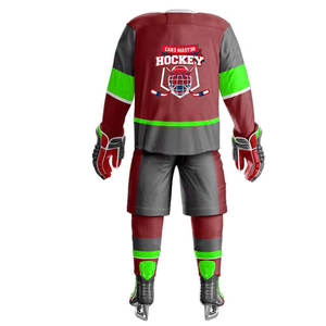 Nuevo estilo uniforme de hockey sobre hielo servicio OEM diseño personalizado uniforme de hockey sobre hielo para superventas hecho en Pakistán - Product Image 4