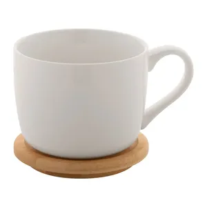Mug en bambou personnalisé pour usage promotionnel - Product Image 2