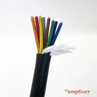 Câble multipaire XLR 8 canaux blindé en feuille avec gaine en PVC