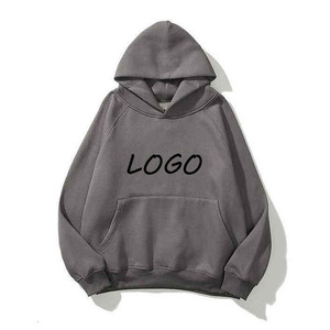 Sweatshirts à capuche et sweatshirts unis personnalisés de haute qualité avec impression sérigraphique sweatshirts et sweatshirts avec logo personnalisé vierge pour hommes - Product Image 3
