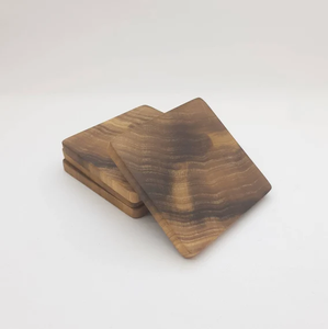 Sous-verre de tasse à thé en bois personnalisé Offre Spéciale sous-verre en bois rustique élégant et décoration de table sur support de dernière conception - Product Image 3