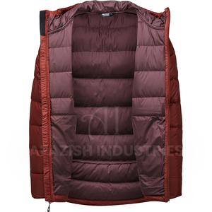 2023 nueva colección de invierno de alta calidad ligera chaqueta de plumón para hombre Abrigo acolchado personalizado al por mayor cuello levantado - Product Image 2