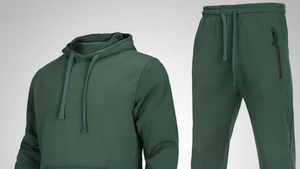 ชุดวอร์มปักลายแบบกำหนดเอง | ใส่ได้ทั้งชายและหญิง | ลายทึบ | ผ้าฝ้าย100% | ระบายอากาศและป้องกันแบคทีเรีย - Product Image 3