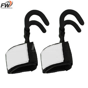 Ganchos de levantamiento de pesas de alta resistencia personalizados al por mayor de fábrica / Ganchos de levantamiento de pesas más vendidos para un agarre fuerte - Product Image 6