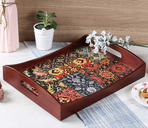 Bandejas de bambú ecológicas personalizadas de la mejor calidad, plato de cena al por mayor con logotipo grabado para servir comida - Product Image 3