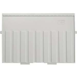 Bandeja de Archivo de Poliestireno A4 Horizontal Gris Claro - Placa de Soporte HAN DIN - Product Image 1